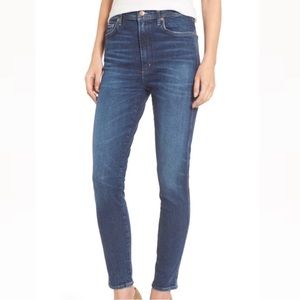 AGODLE High Rise Skinny Jeans